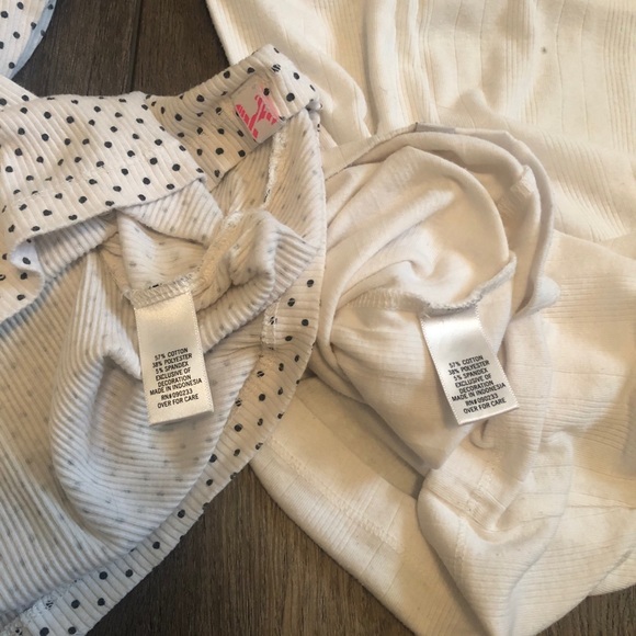 White Tank Top Set - Picture 3 of 3